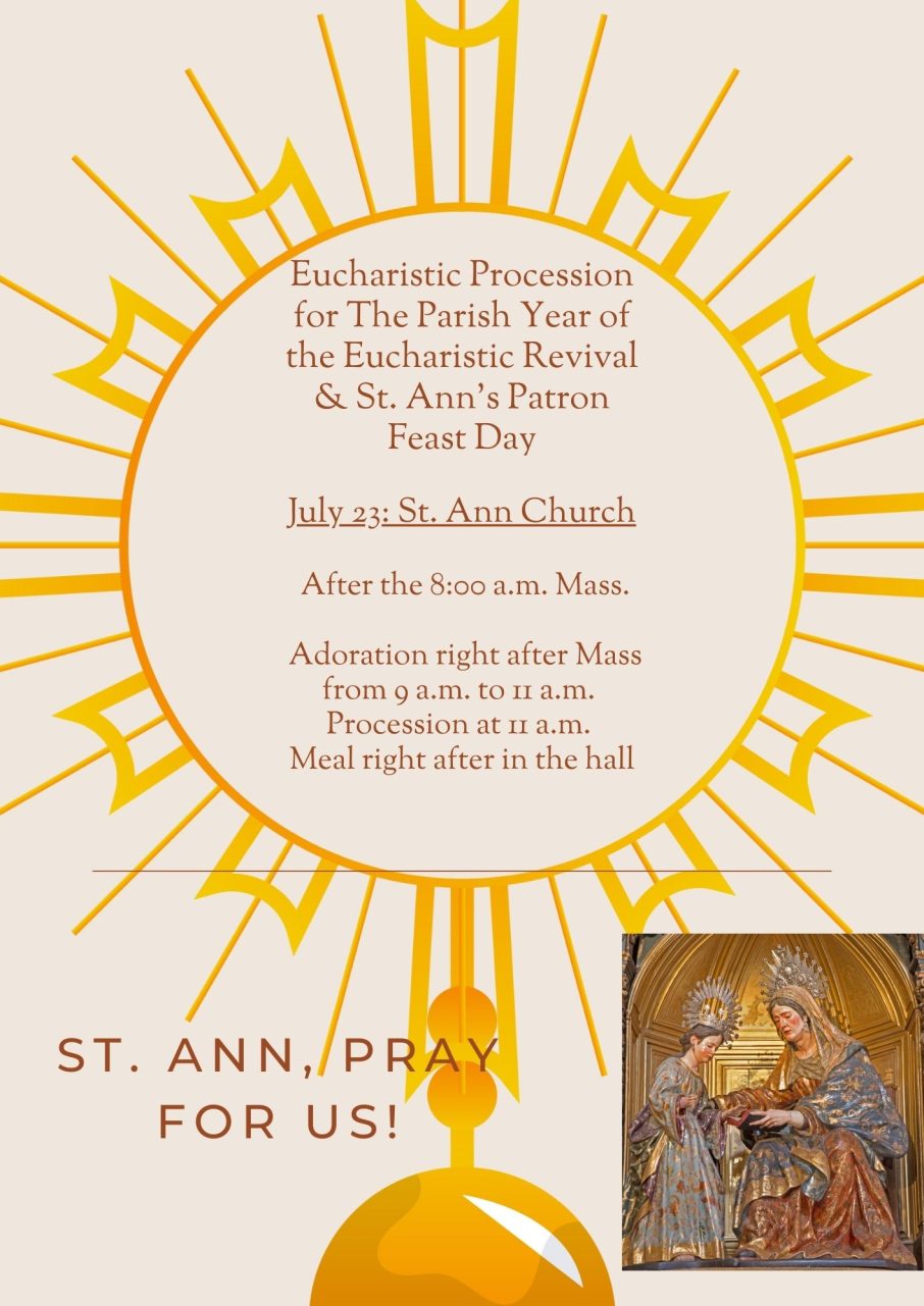 St.Ann Eucharist Procession
